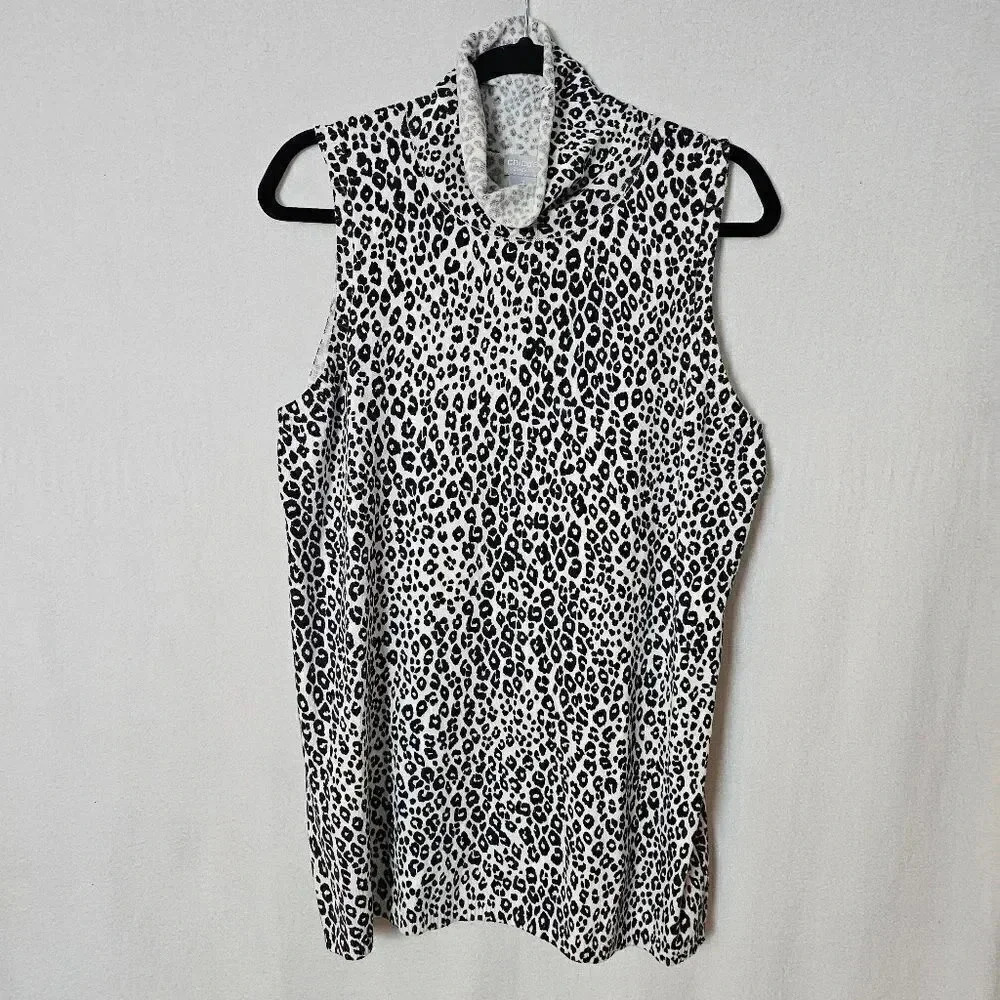 Chico's ZENERGY sleeveless high neck  top US L/12